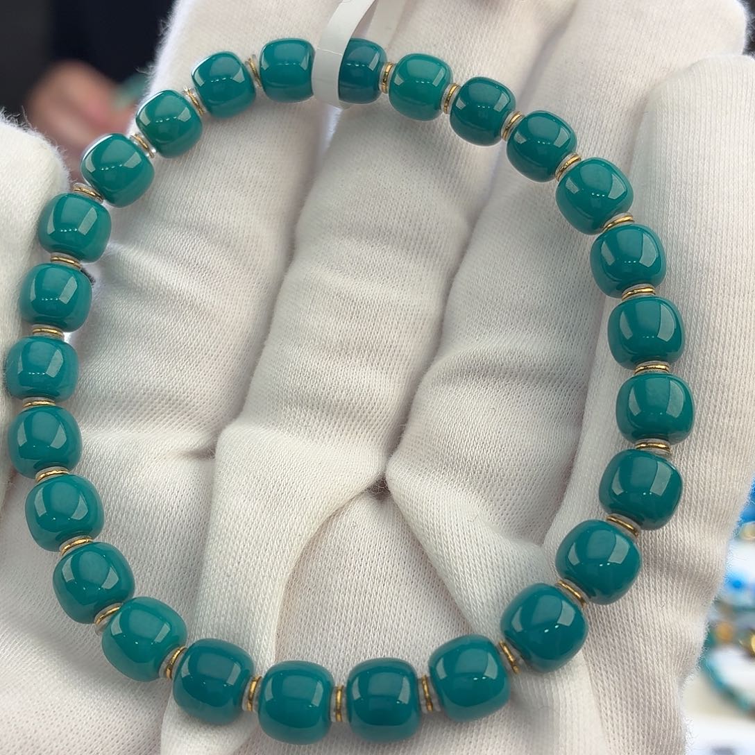 绿松石未镶嵌配饰7mm