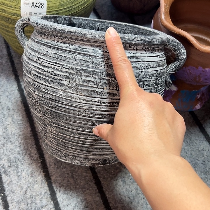 瑕疵灰色双耳高19口19默认dakong