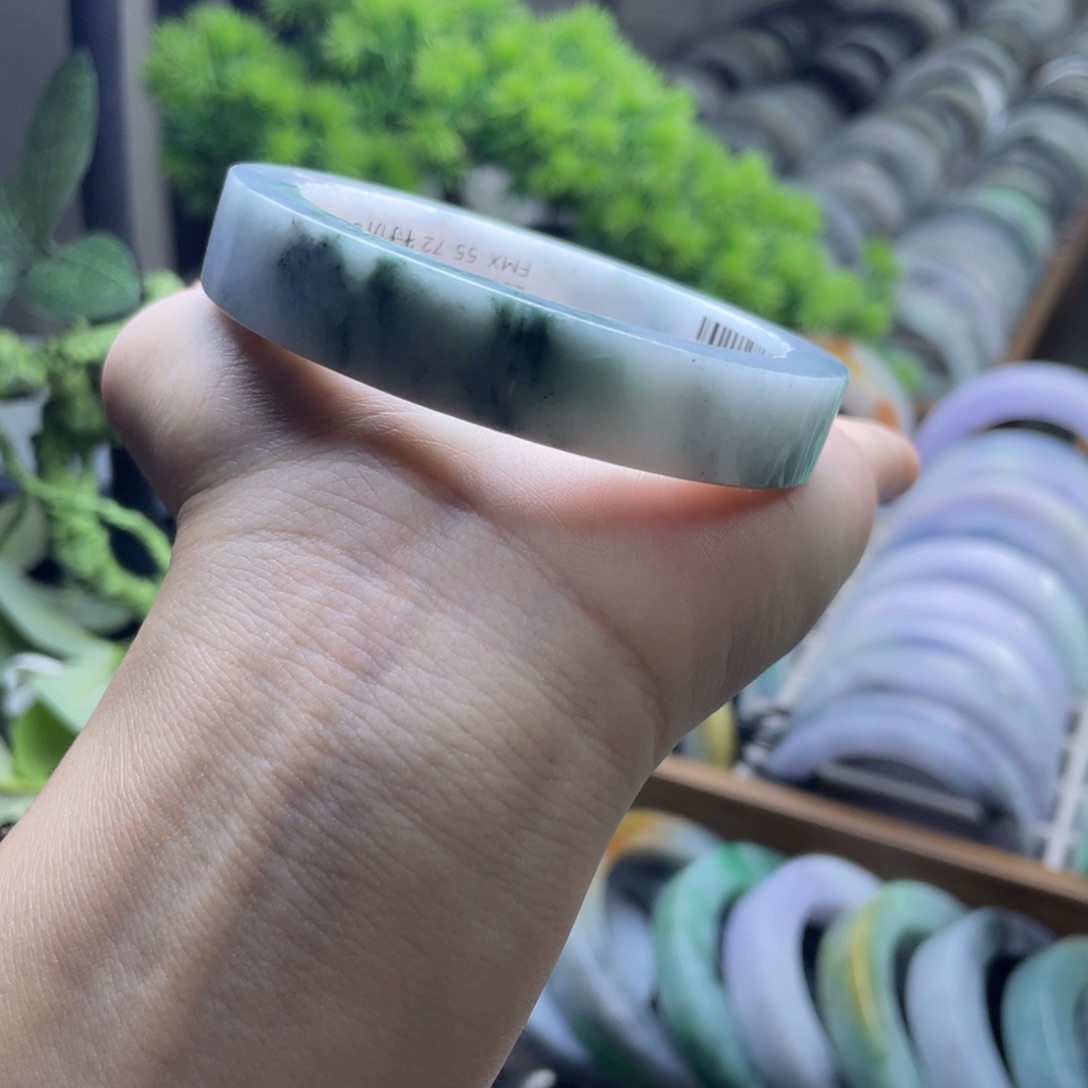 定制翡翠未镶嵌特价翡翠手镯定制