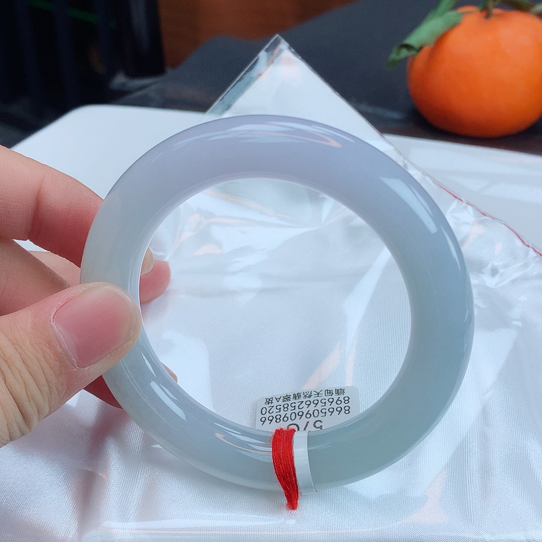 翡翠手镯未镶嵌天然缅甸翡翠A货手镯
