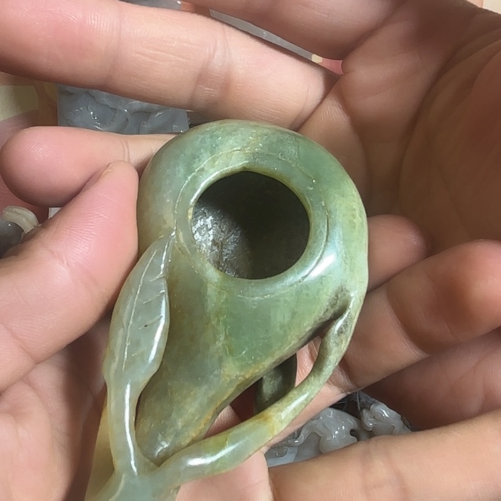 未镶嵌和田玉（青玉）挂件