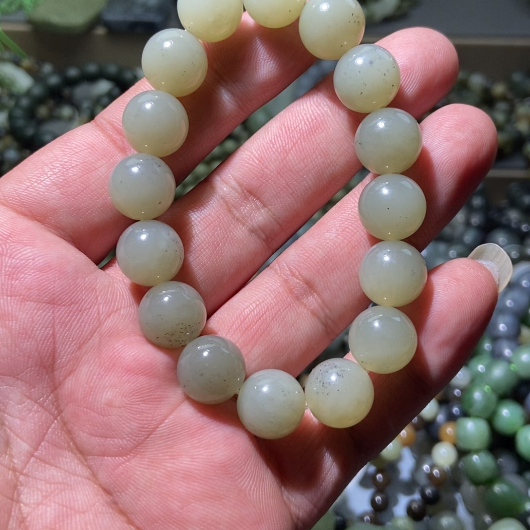 和田玉手链未镶嵌