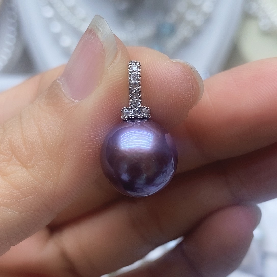 未镶嵌吊坠淡水珍珠