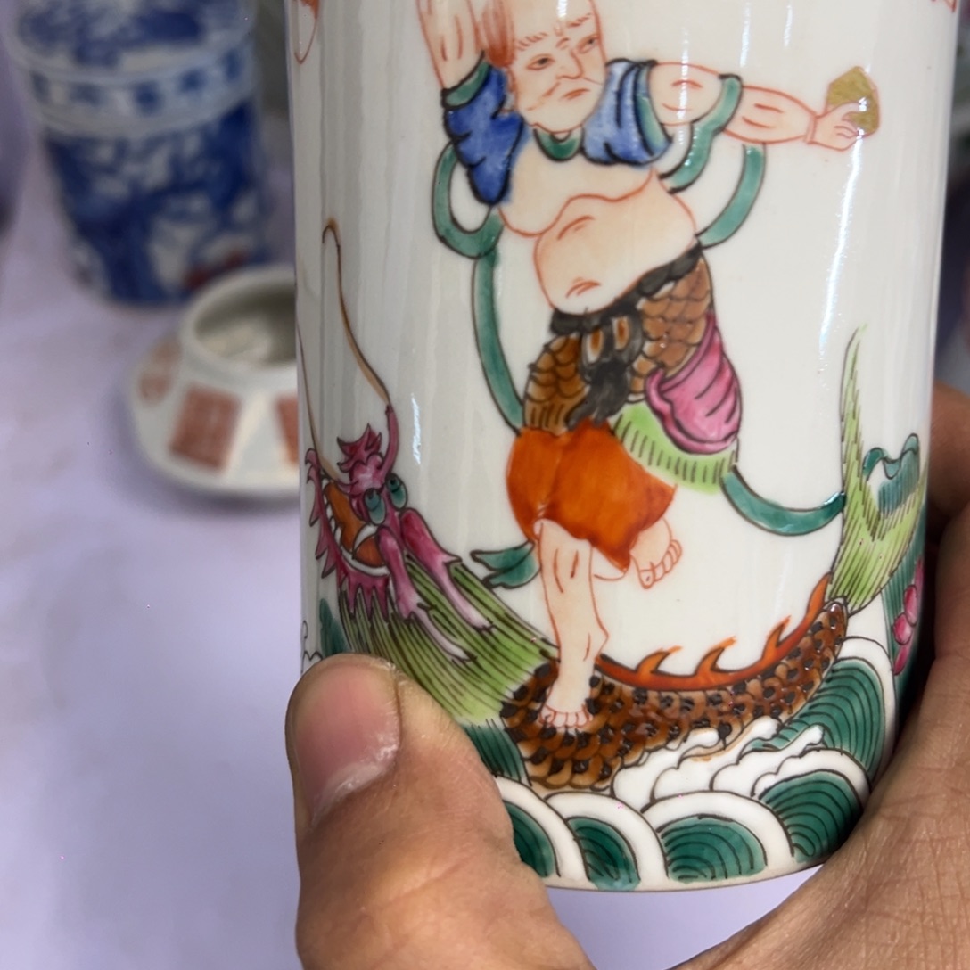 木***扬瓷片瓷器摆件、茶室雅器