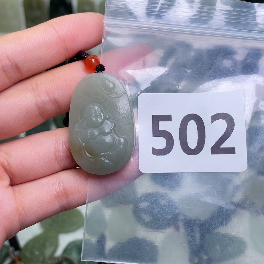 和田玉吊坠(不含链)未镶嵌