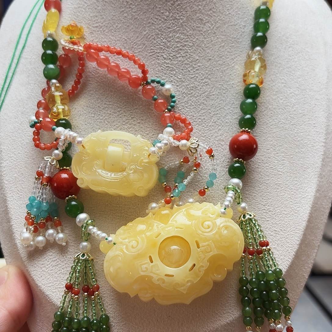 琥珀手链未镶嵌琥珀