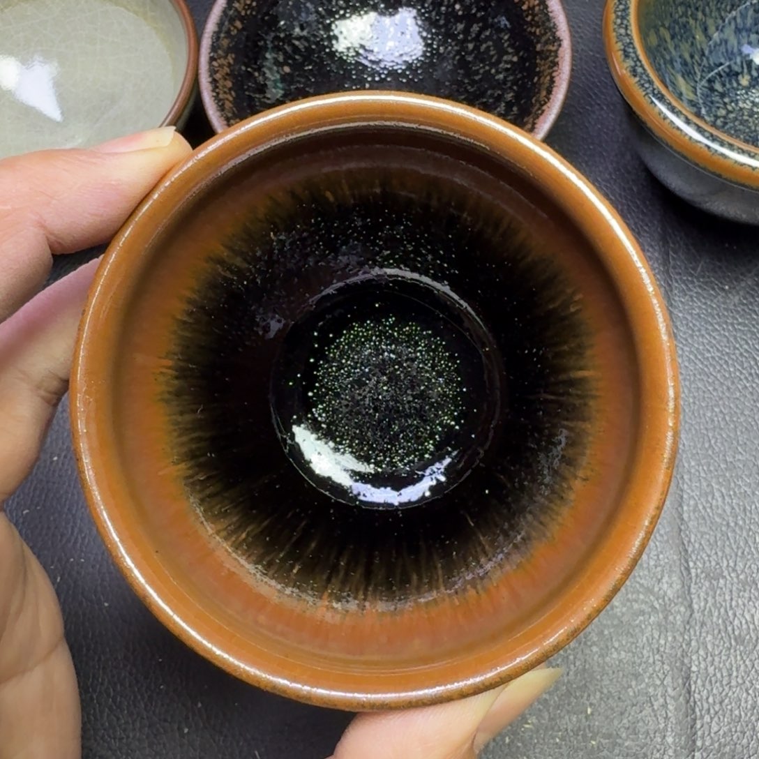 摆件古时茶器建窑建盏21