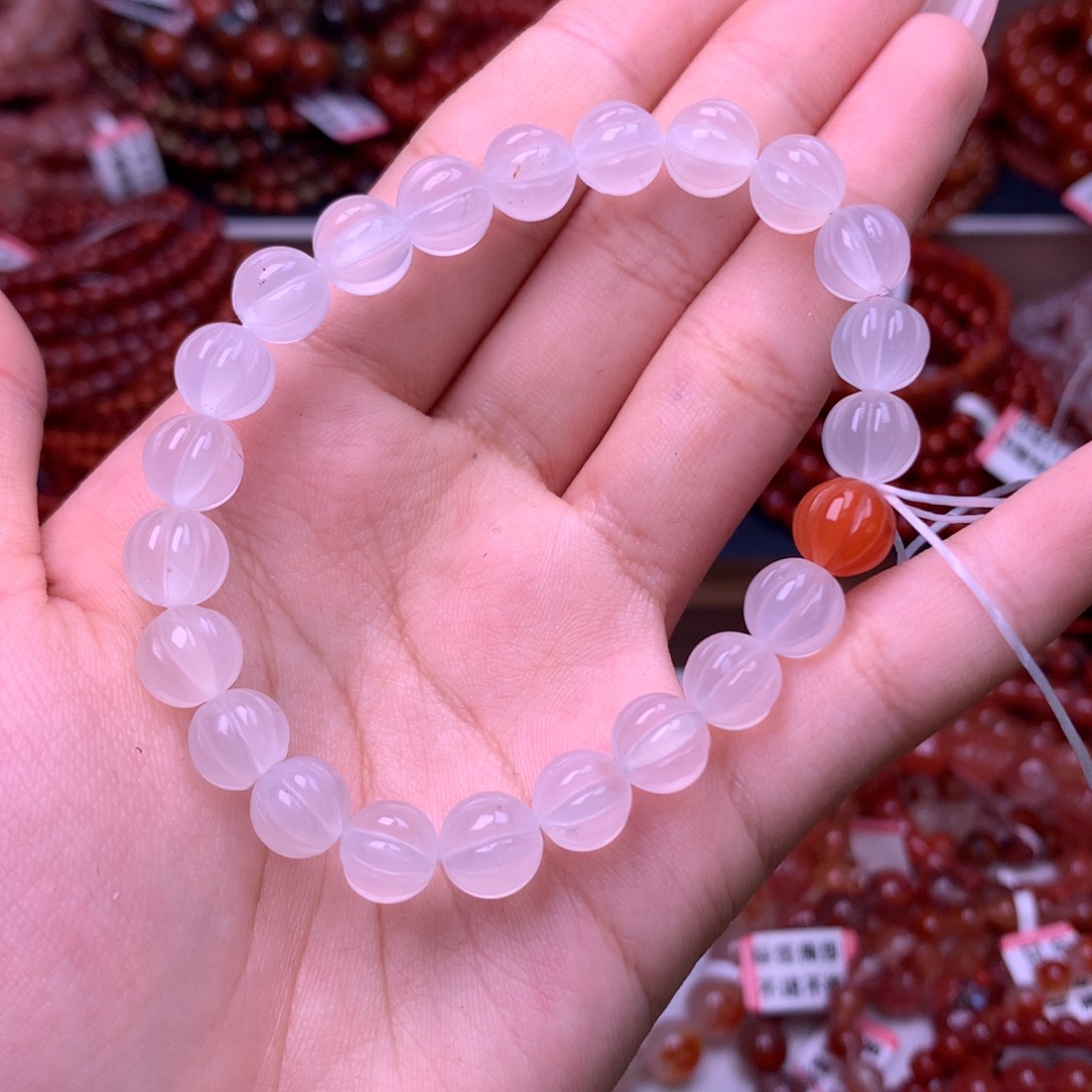 未镶嵌手链南红玛瑙10号卡9