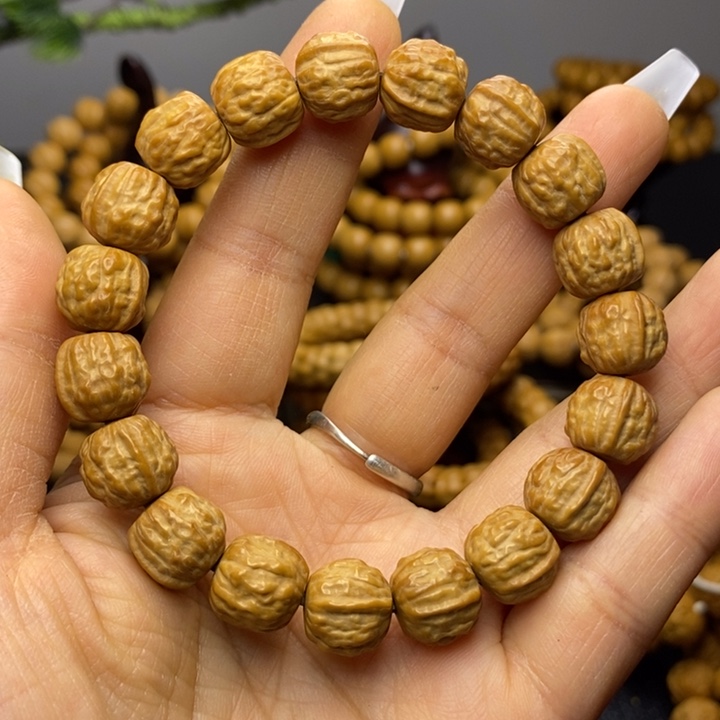 猴头核桃手串猴头猴脑
