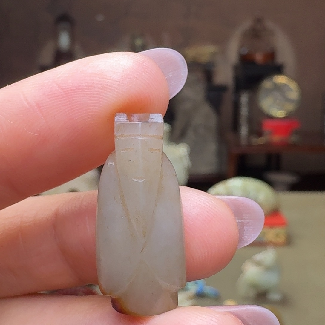 和田玉颈饰未镶嵌.***?