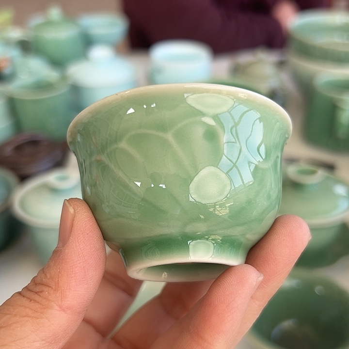 小米茶器龙泉青瓷