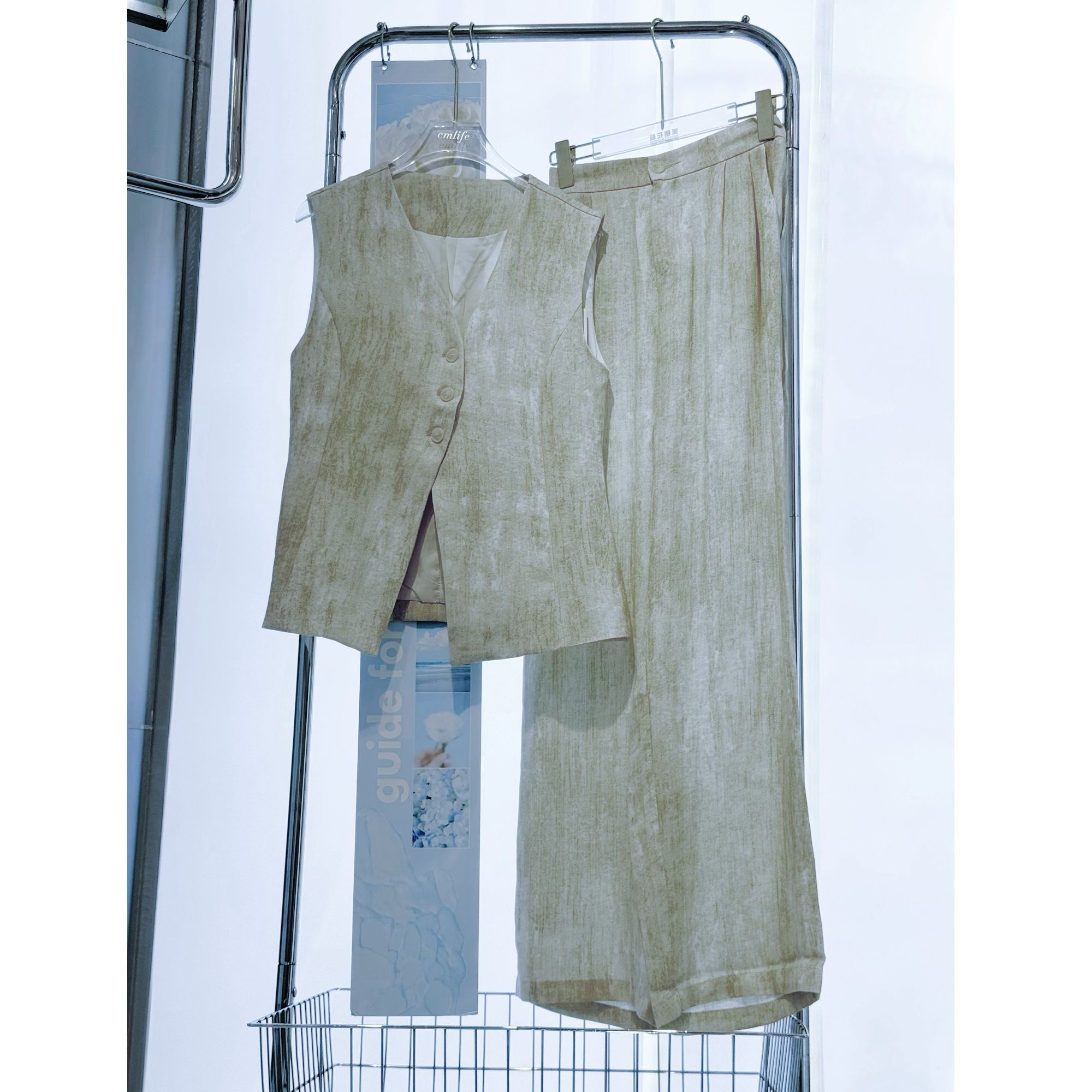 【芳芳专属】D1F36115A 夏季新款时尚百搭休闲女士套装