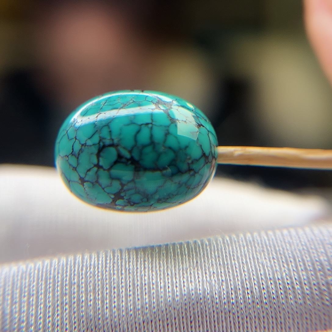 绿松石珠宝奇石未镶嵌13x17