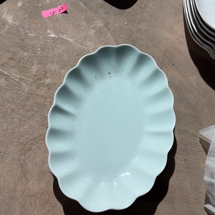 瓷鱼盘   10.5 英寸 一个