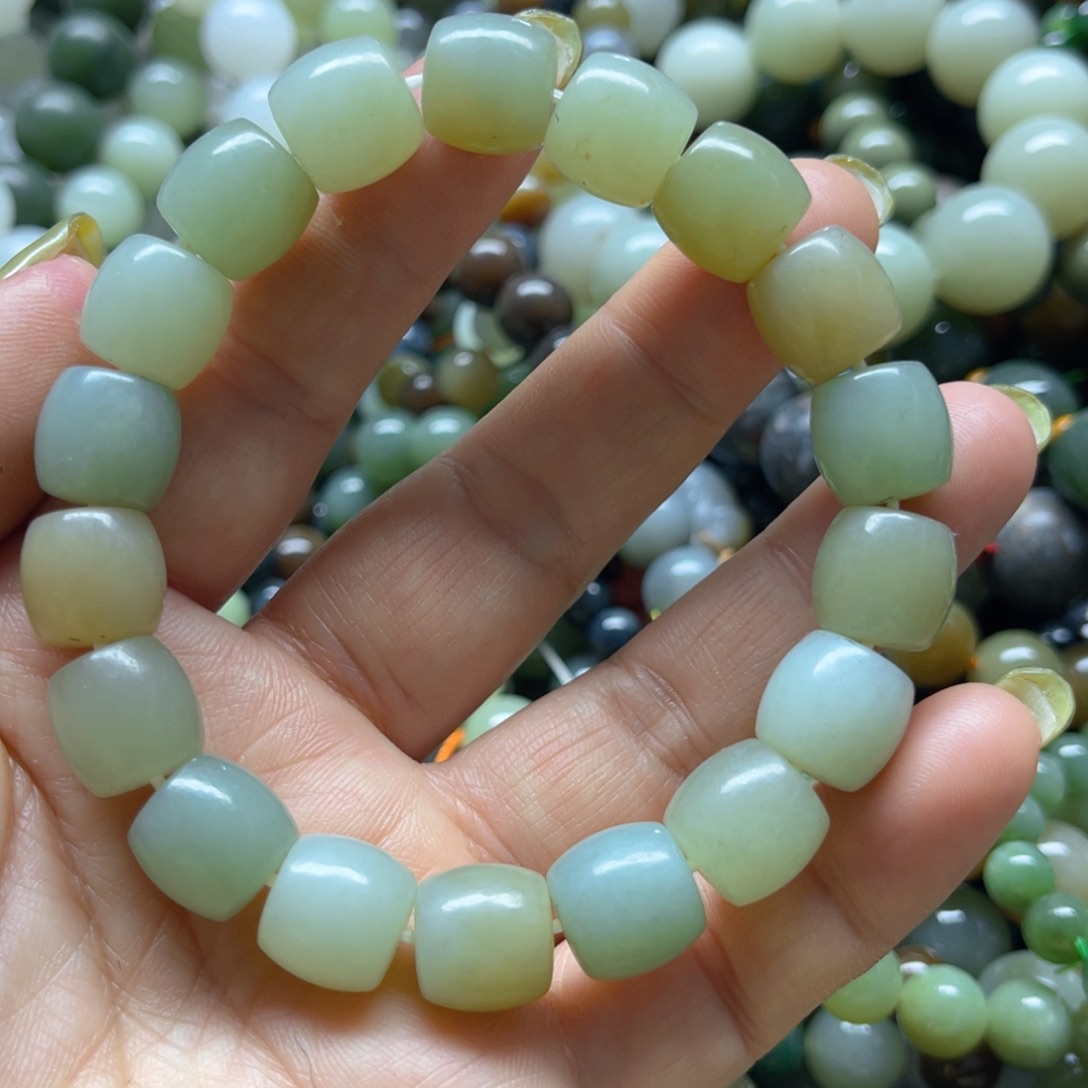 和田玉手链未镶嵌