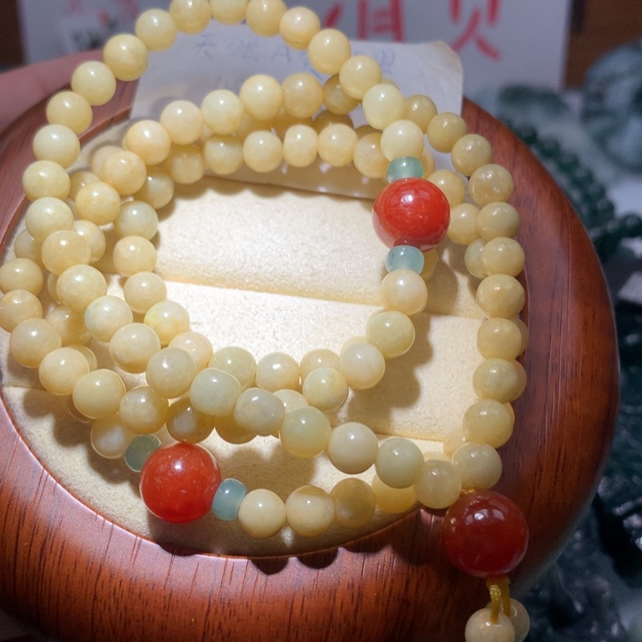 翡翠颈饰未镶嵌保真天然A货翡翠
