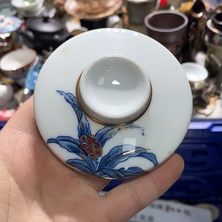 瓷片在一起的时候就是这样了。