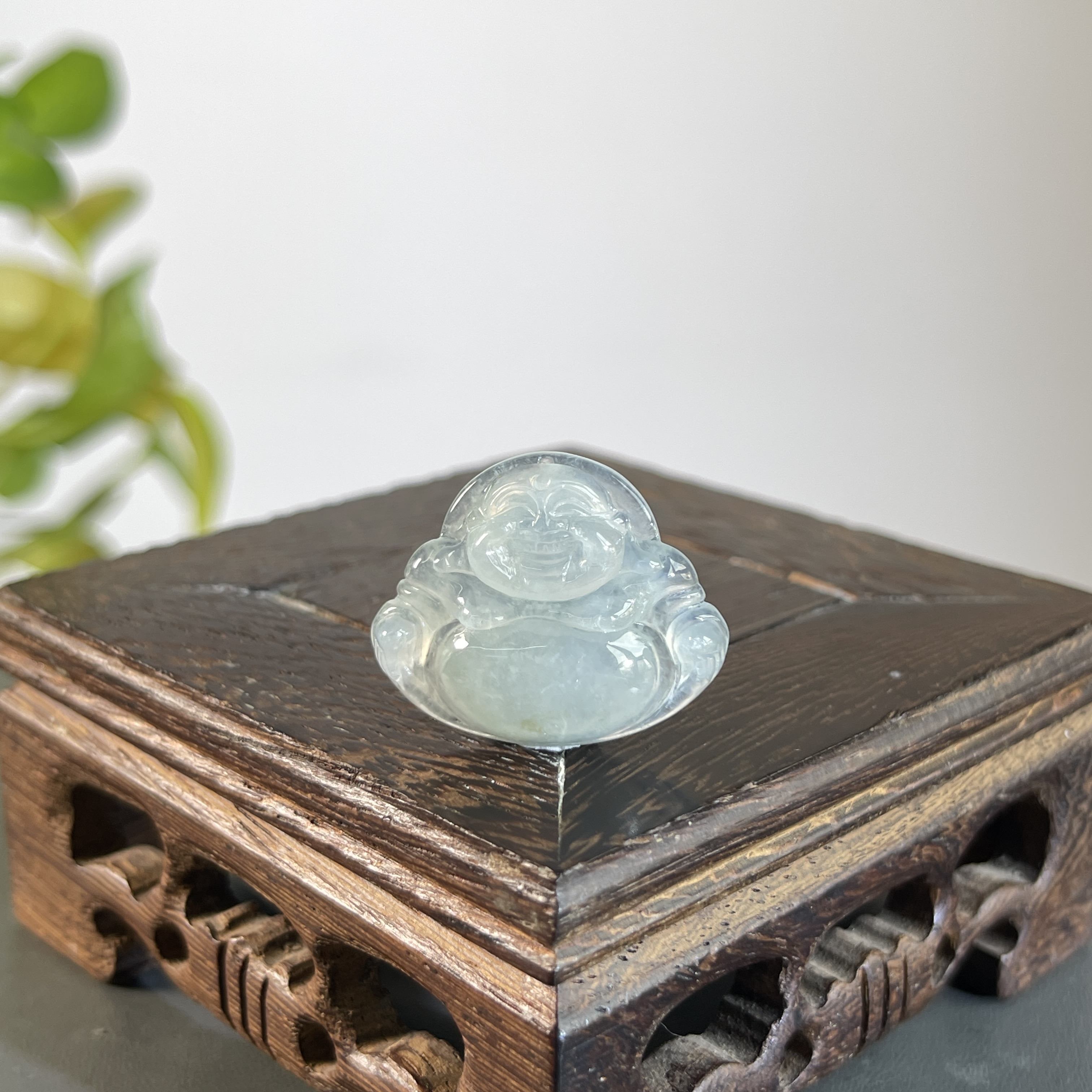 JGA30-30  天然缅甸A货翡翠  佛公