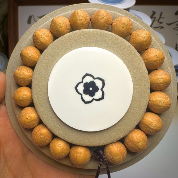 喜鹊五号12.5mm19颗，编号39尼泊尔凤眼菩提