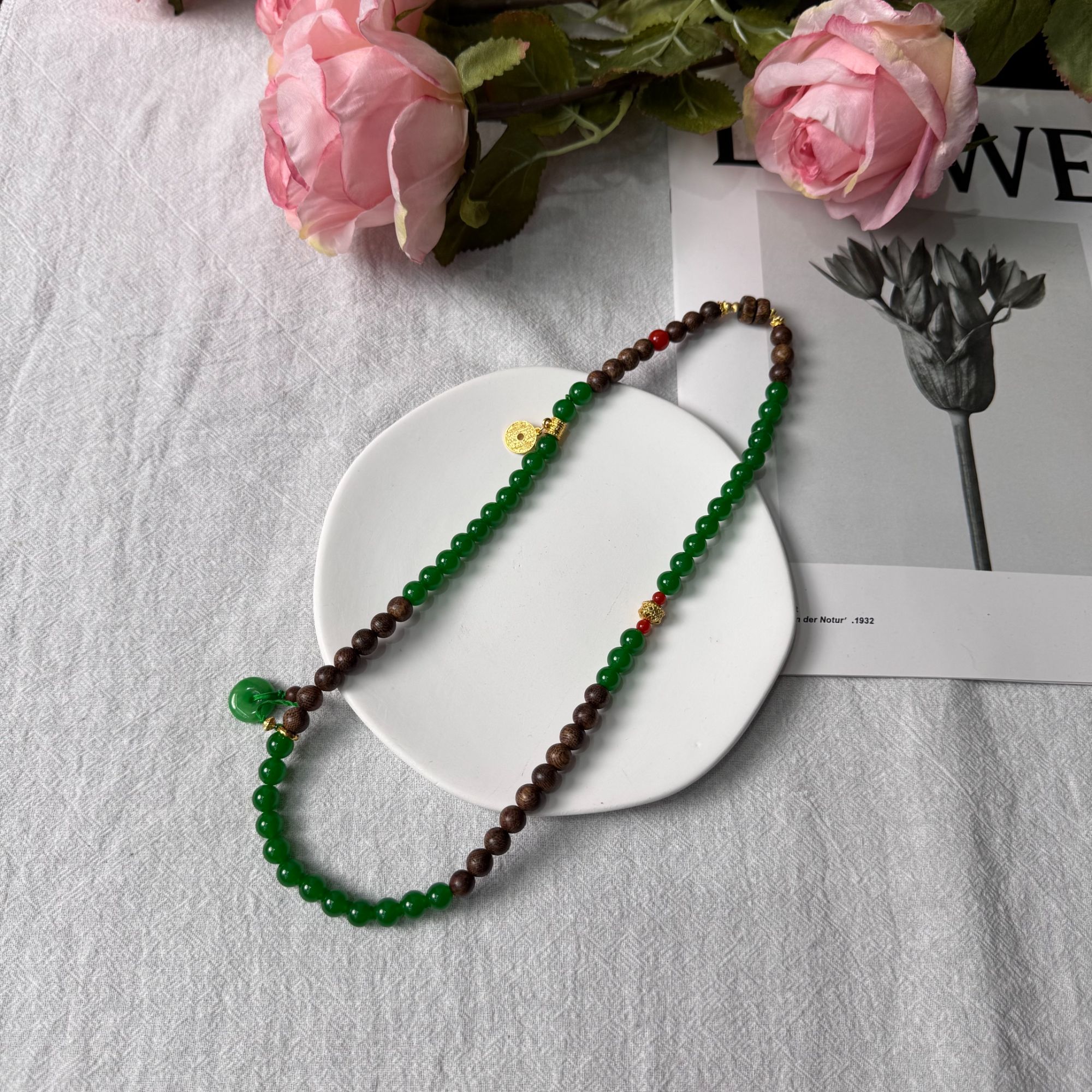 高定珠宝翡翠项链HF1943S088