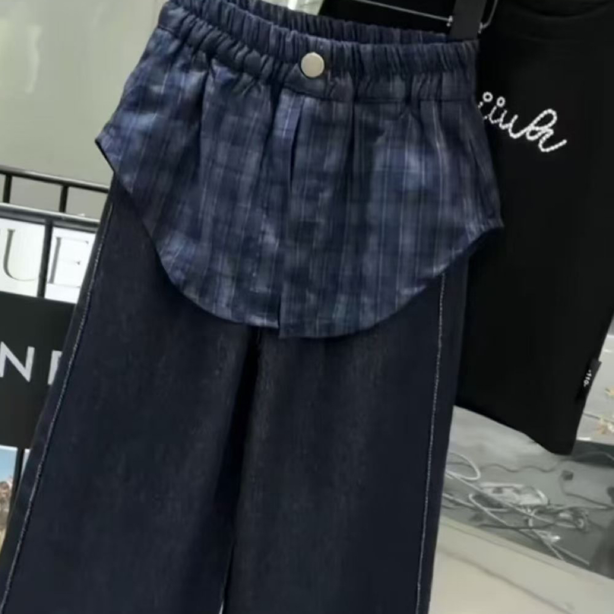 【拉萨发货】女童直筒牛仔裤