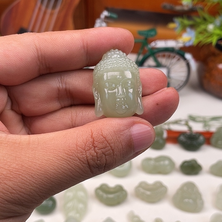 和田玉吊坠(不含链)未镶嵌