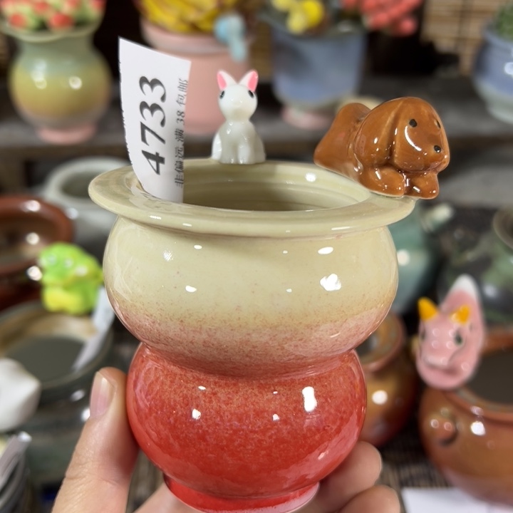 6口高7 ……手工花盆满30元包邮