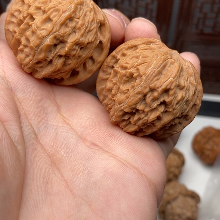 文玩核桃吊坠38正磨