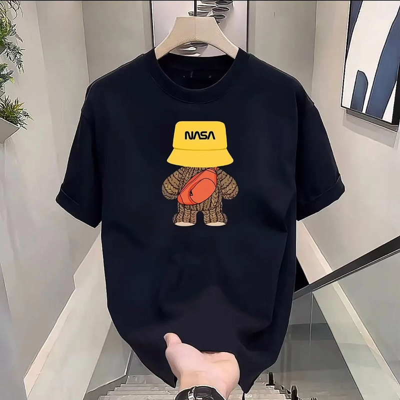 BT恤圆领印花半袖情侣夏季透气纯棉印花短袖男士春夏