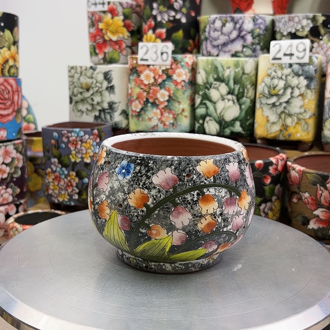 景德镇陶瓷花盆景德镇陶瓷花盆