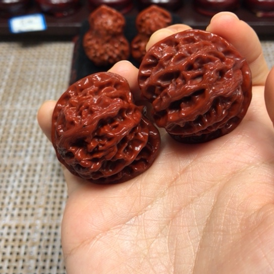 文玩核桃把件苹果
