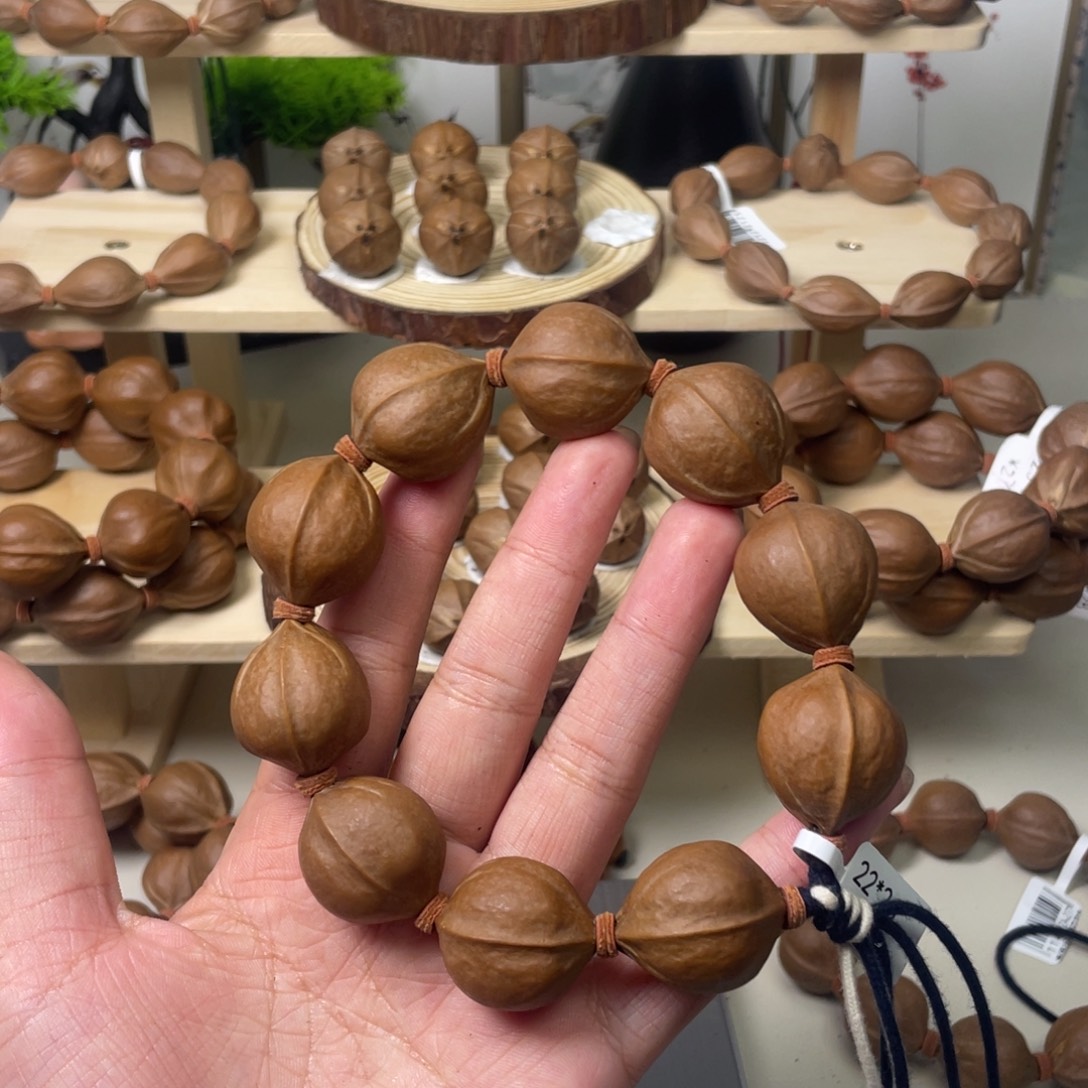 精***酒橄榄核手串/手链22*26梅林铁核