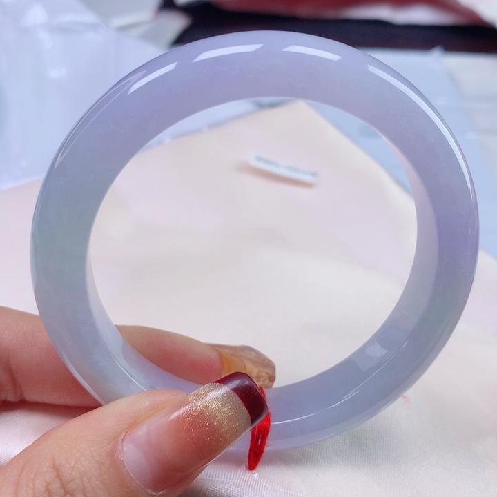 翡翠手镯未镶嵌天然翡翠55圈