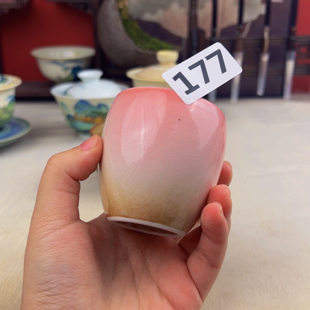 杯子纯手工柴烧主人杯