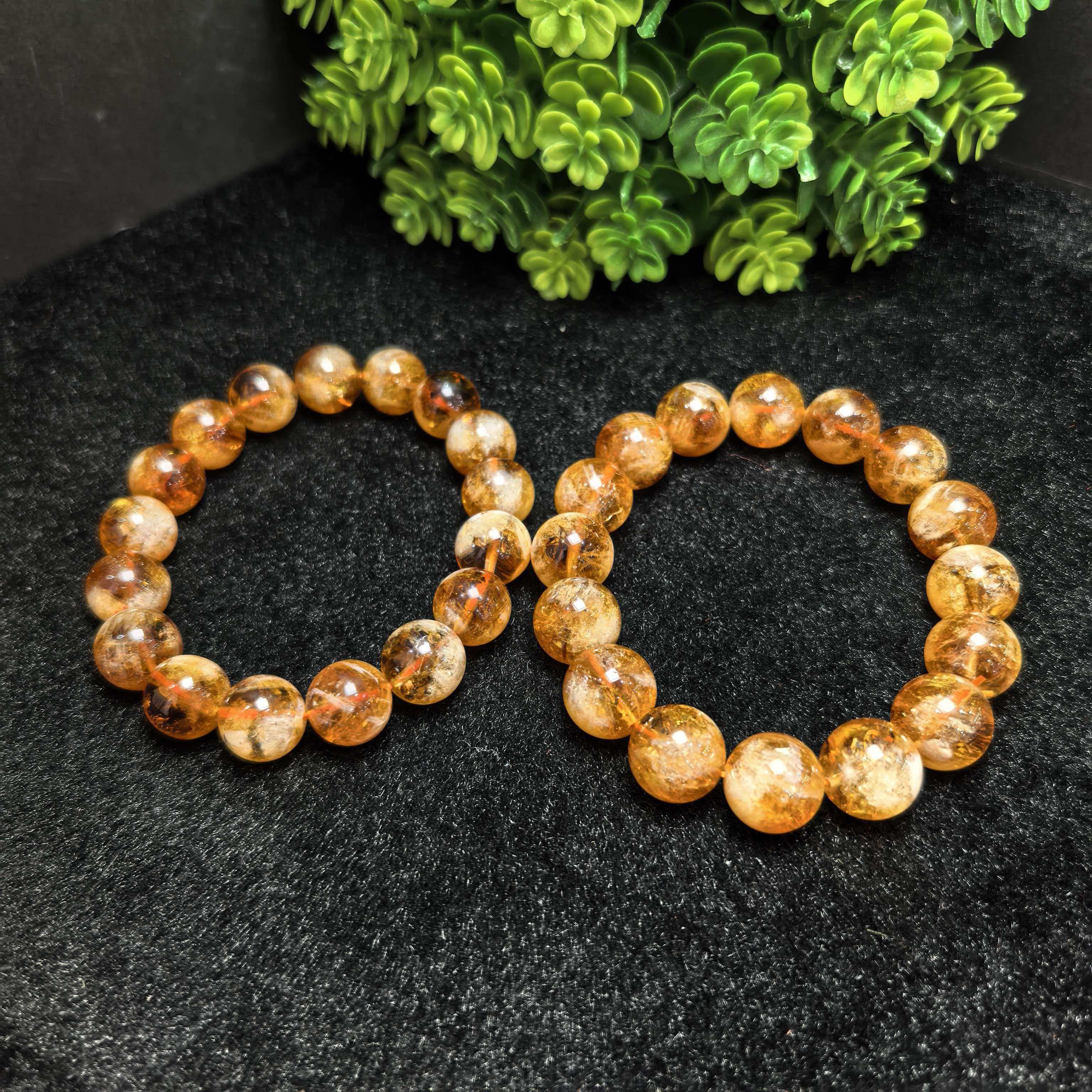 C11234【东齐珠宝】极光47金丝水晶手串-多样性发货只发一件