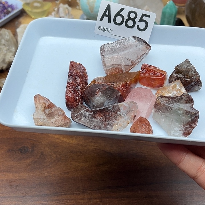 珠宝半成品未镶嵌水晶默认微瑕