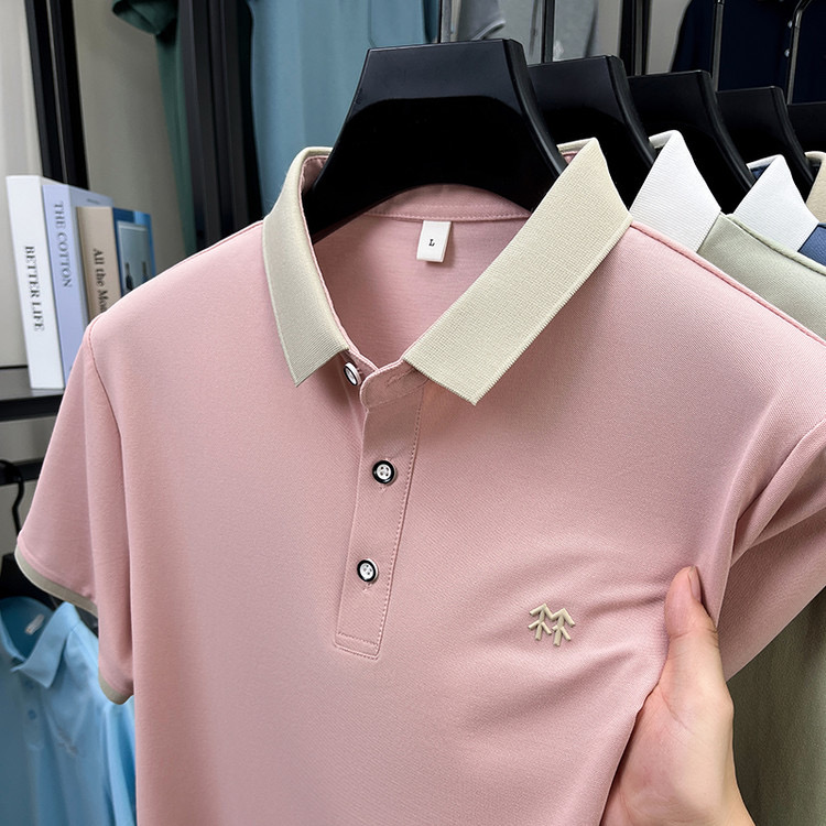 久【主播链接慎拍】 001-200孤品捡漏高级感气质男装POLO衫t恤男装