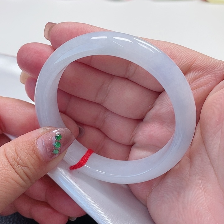 翡翠手镯未镶嵌缅甸翡翠手镯56圈