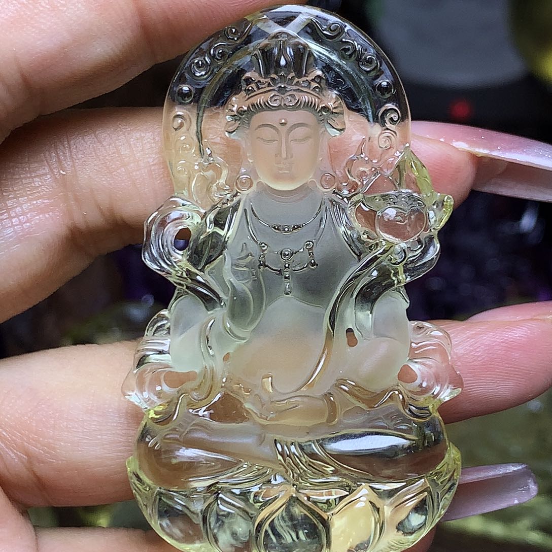 咚***拉颈饰水晶未镶嵌天然