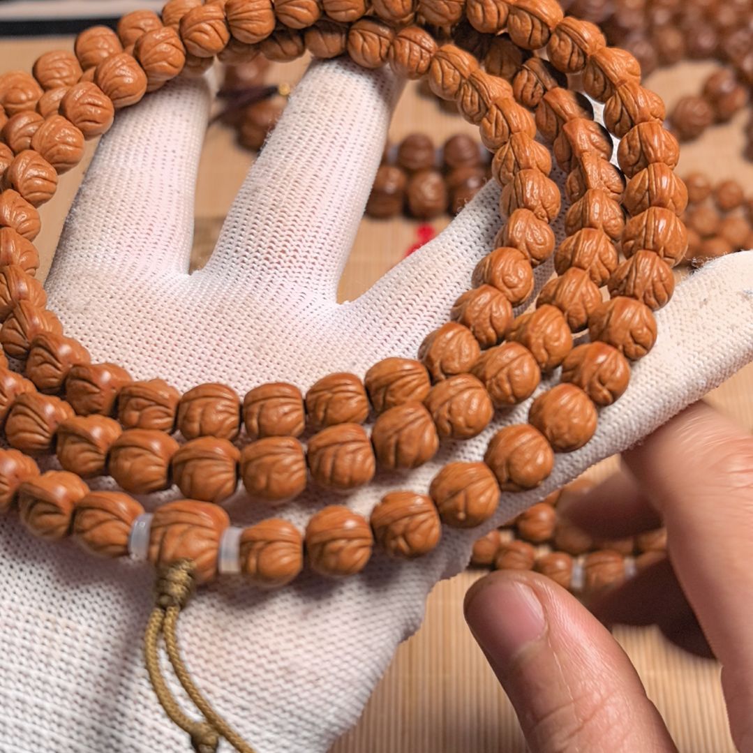 桃核吊坠小龙纹脖挂10