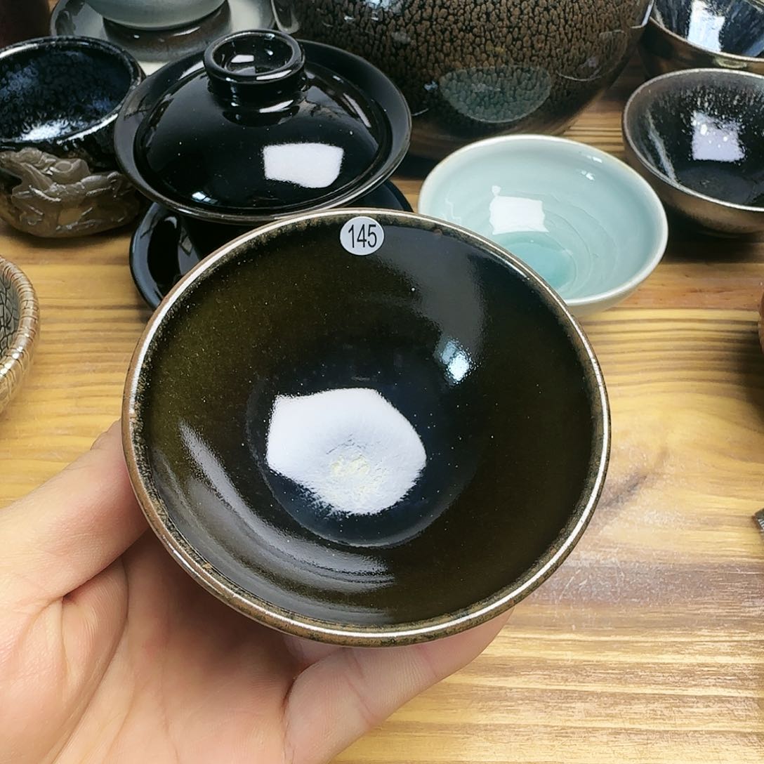 茶盏建窑建盏茶器145