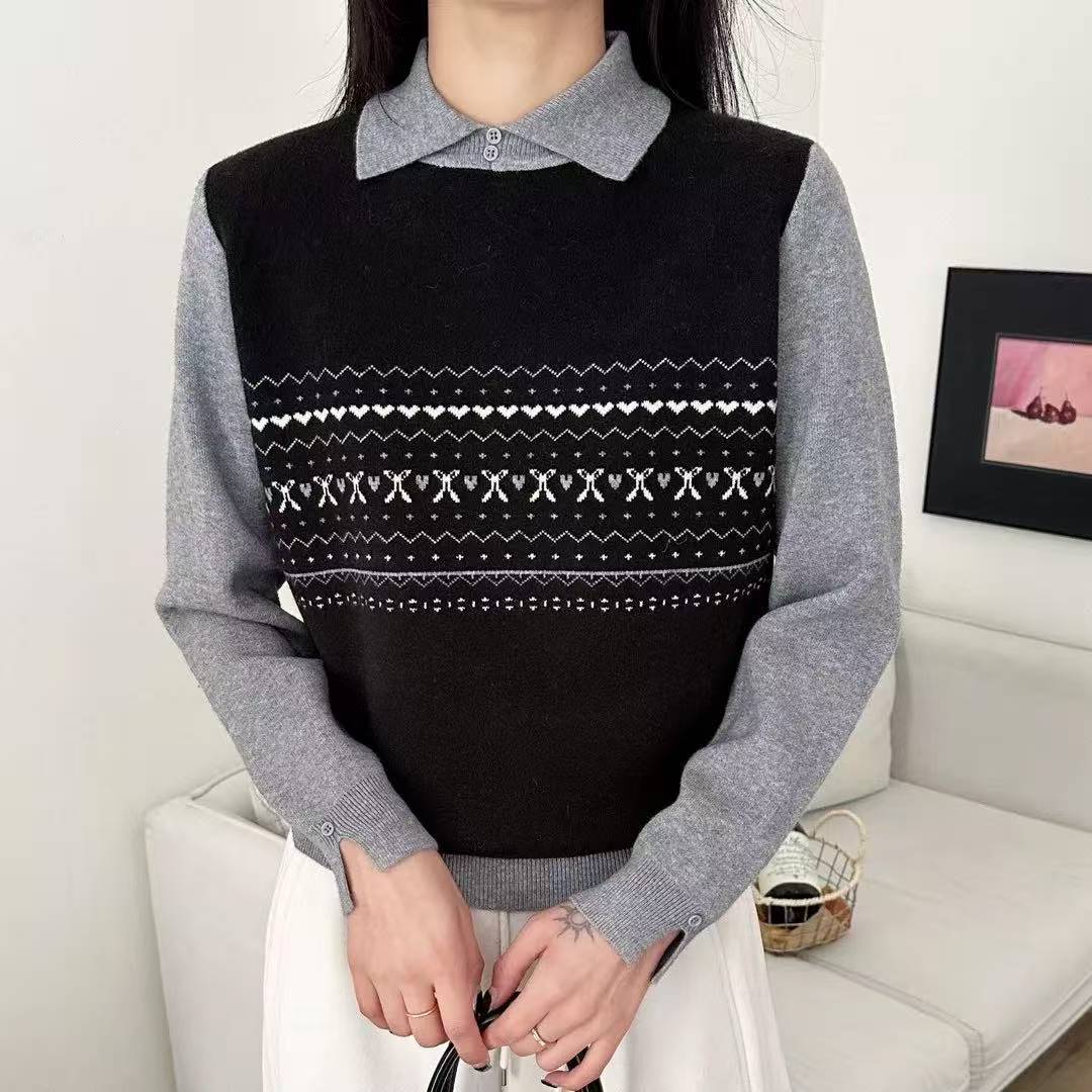 B（现）51百搭长袖秋冬打底女装