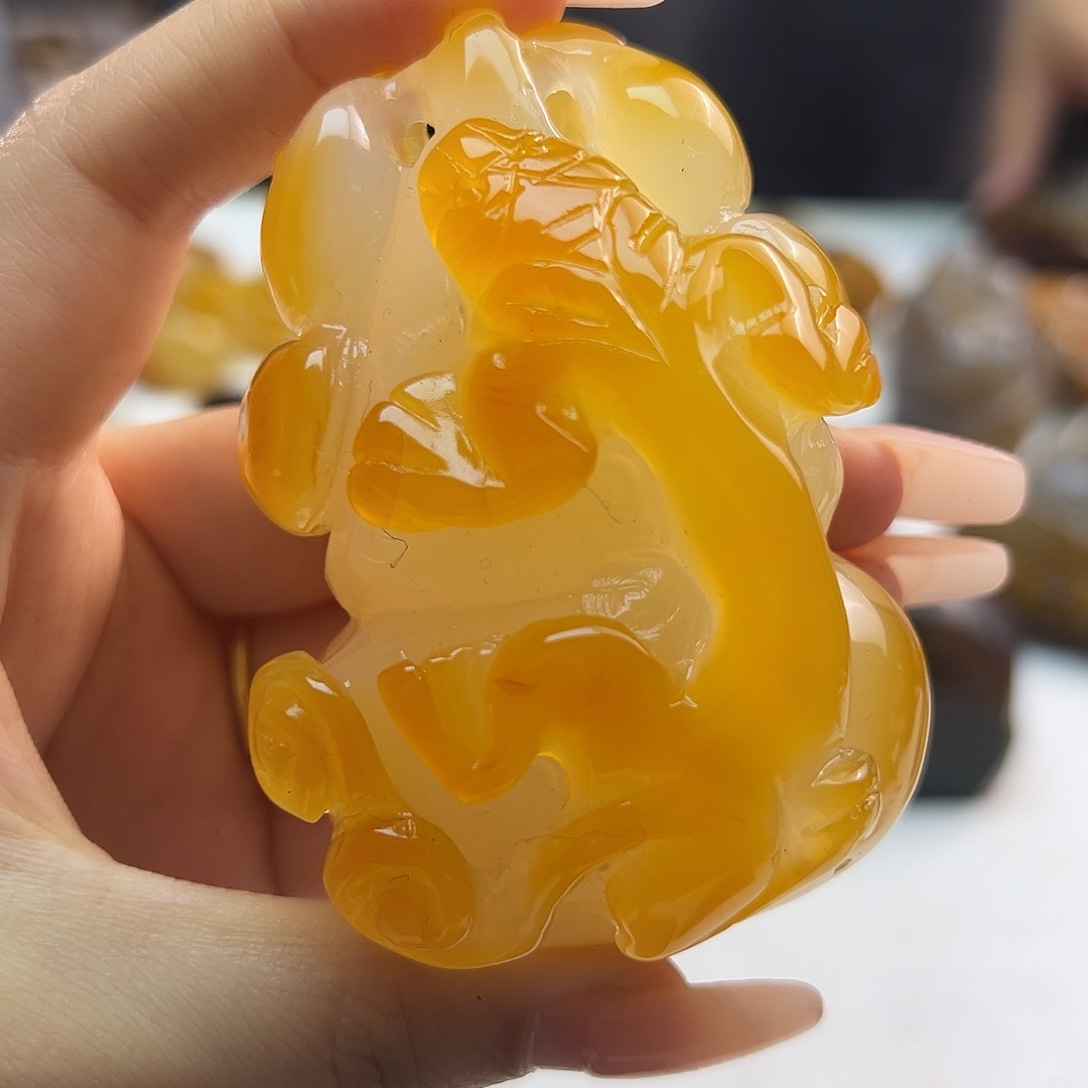 玛瑙/玉髓合金颈饰