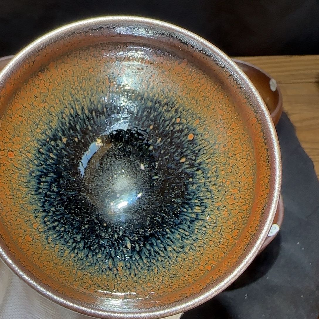 风***哥茶盏印春堂柴烧原矿