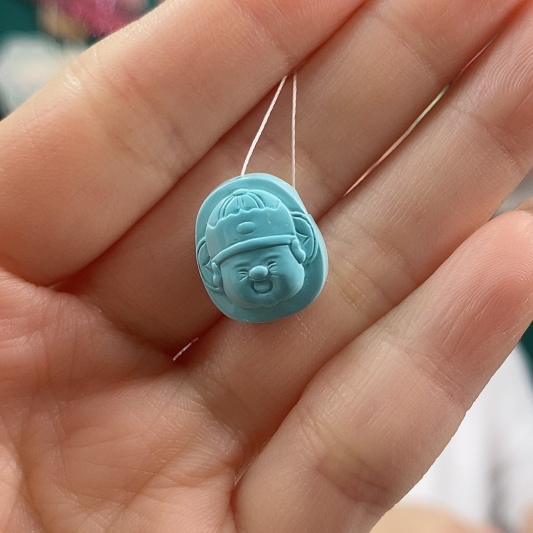 绿松石珠宝奇石未镶嵌