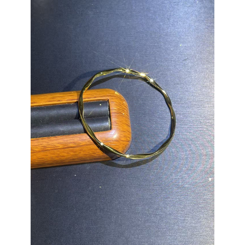 a9945黄色麻花手镯多样发