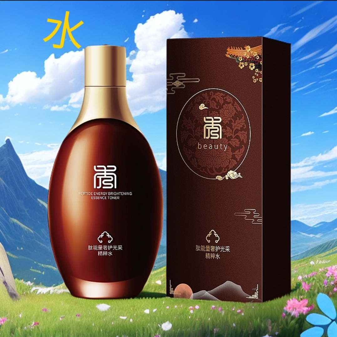 补水保湿美嘉秀肽能量奢护光采精粹水清爽不粘好吸收水润嫩肤干皮