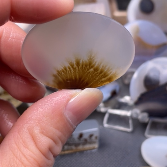 玛瑙/玉髓吊坠(不含链)未镶嵌