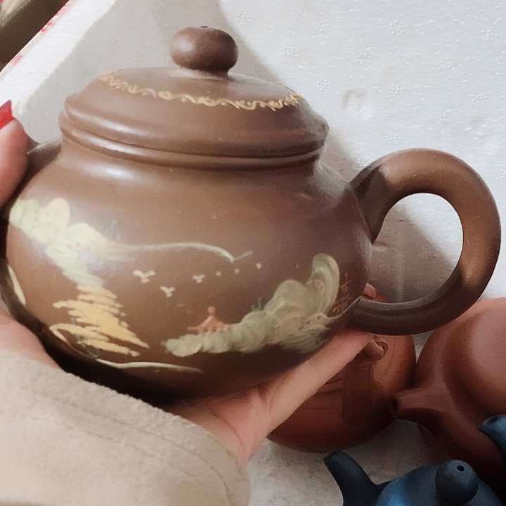 紫砂茶杯宜兴紫砂手工制作 