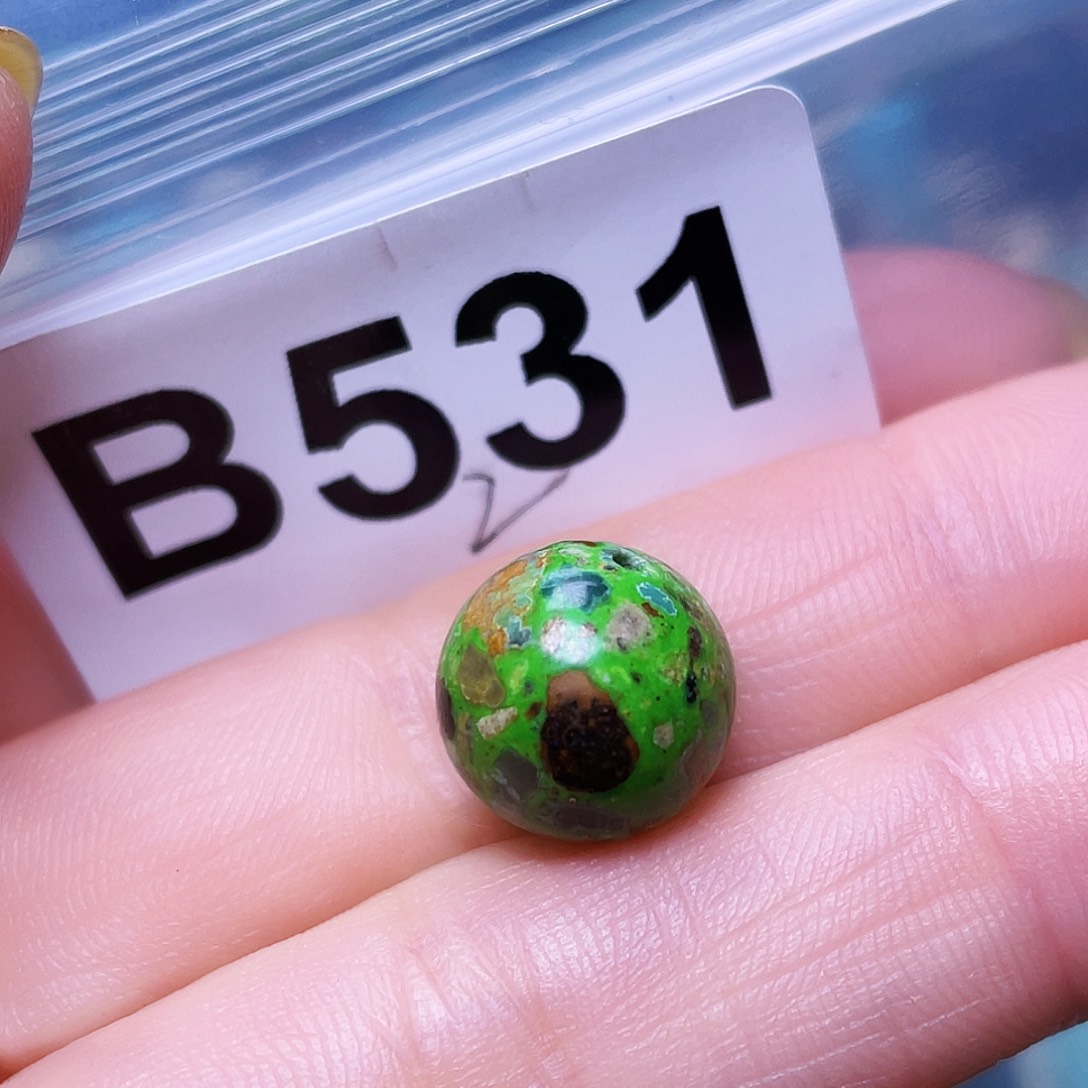 绿石头十堰原生态特色绿石头手工散珠